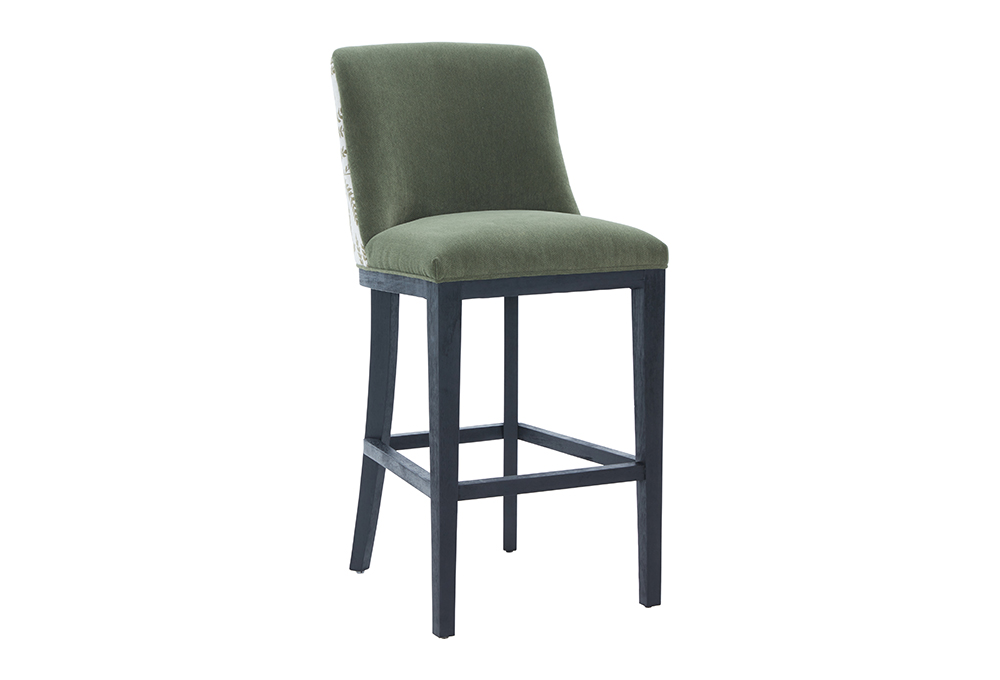 Modern Minimalist Solid Wood Bar Stool