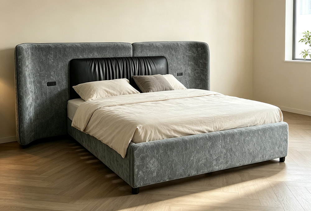 Channel-Tufted Sample Bed